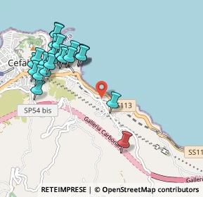 Mappa Via Delle Muse, 90015 Cefalù PA, Italia (1.22083)