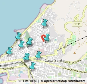 Mappa Via Alba, 91016 Casa Santa TP, Italia (1.12727)