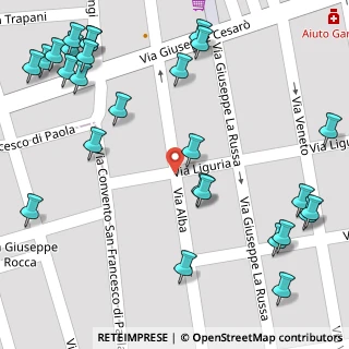Mappa Via Alba, 91016 Casa Santa TP, Italia (0.08889)