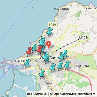 Mappa Via Cosenza, 91100 Erice TP, Italia (1.78235)