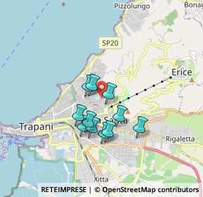 Mappa Via Cosenza, 91100 Erice TP, Italia (1.46636)