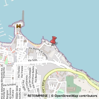 Mappa Via Pisani, 5, 91014 Castellammare del Golfo, Trapani (Sicilia)