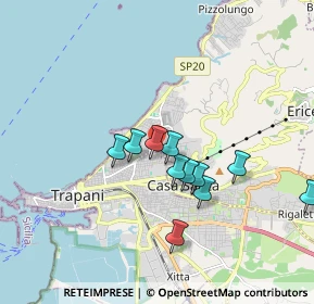 Mappa Via Giuseppe Cesarò, 91100 Casa Santa TP, Italia (1.67909)