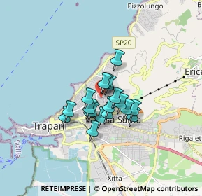 Mappa Via dell' Assunta, 91100 Trapani TP, Italia (1.16263)