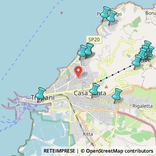 Mappa Via Giuseppe Cesarò, 91100 Casa Santa TP, Italia (2.95154)