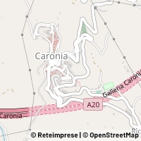 지도 Caronia