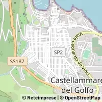 지도 Castellammare del Golfo