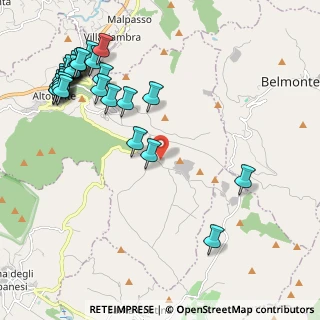 Mappa Contrada Rebuttone, 90030 Altofonte PA, Italia (3.05172)