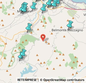 Mappa Contrada Rebuttone, 90030 Altofonte PA, Italia (6.985)