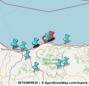 Mappa Camping Sanfilippo - Cefalù, 90015 Cefalù PA, Italia (12.225)