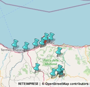 Mappa Camping Sanfilippo - Cefalù, 90015 Cefalù PA, Italia (17.2)