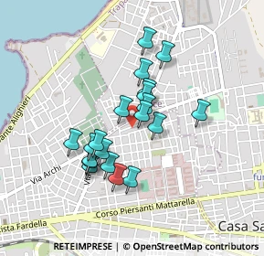 Mappa Via Madonna di Fatima, 91010 Trapani TP, Italia (0.3965)