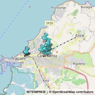 Mappa Via Ravenna, 91016 Casa Santa TP, Italia (1.25833)