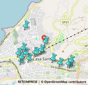 Mappa Via Rometta, 91016 Casa Santa TP, Italia (1.2)