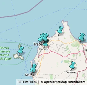 Mappa Via Rometta, 91016 Casa Santa TP, Italia (13.78643)