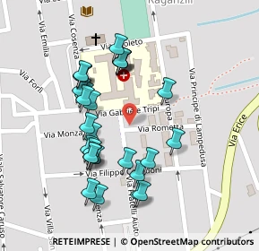 Mappa Via Rometta, 91016 Casa Santa TP, Italia (0.11429)