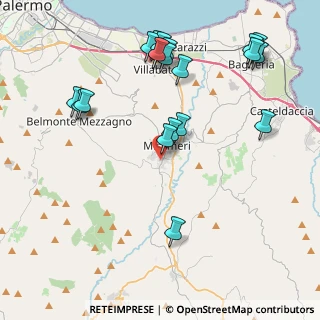 Mappa Via Principe di Cattolica, 90036 Misilmeri PA, Italia (5.2645)