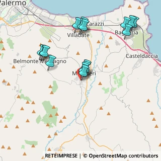 Mappa Via Principe di Cattolica, 90036 Misilmeri PA, Italia (4.69063)
