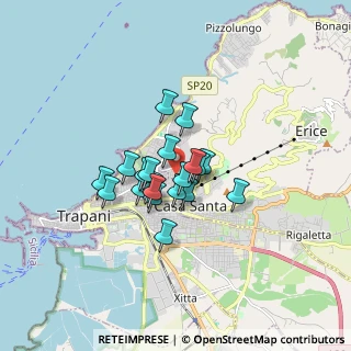 Mappa Via Sicilia, 91016 Trapani TP, Italia (1.205)