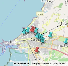 Mappa Via Olimpica, 91016 Erice TP, Italia (1.58182)