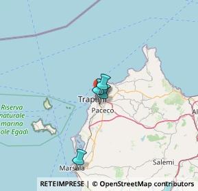 Mappa Via Olimpica, 91016 Erice TP, Italia (40.21)