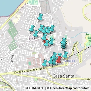 Mappa Via Olimpica, 91016 Casa Santa TP, Italia (0.419)
