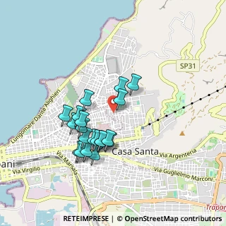 Mappa Via Olimpica, 91016 Casa Santa TP, Italia (0.895)