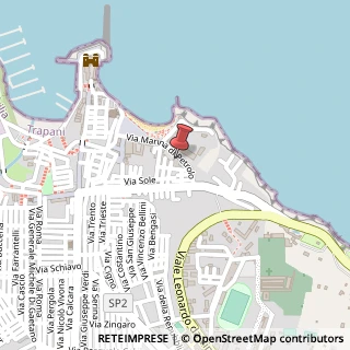 Mappa Via Marina di Petrolo, 16, 91014 Castellammare del Golfo, Trapani (Sicilia)