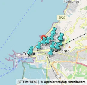Mappa Via Alberto Banco, 91100 Trapani TP, Italia (1.31429)