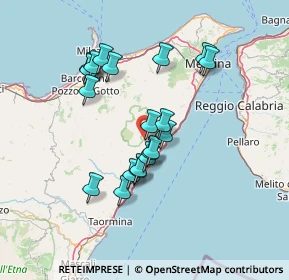 Mappa Contrada Fontana, 98026 Nizza di Sicilia ME, Italia (13.6315)