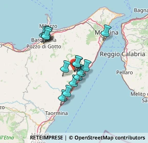 Mappa Contrada Fontana, 98026 Nizza di Sicilia ME, Italia (12.17067)