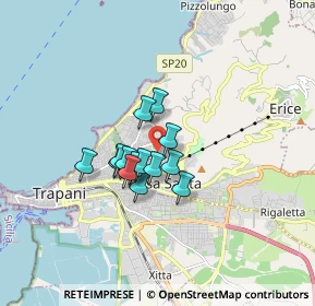 Mappa Via Salvatore Caruso, 91016 Erice TP, Italia (1.19429)