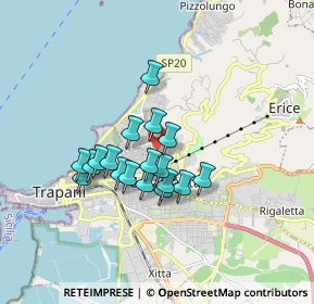Mappa Via Salvatore Caruso, 91016 Erice TP, Italia (1.45778)