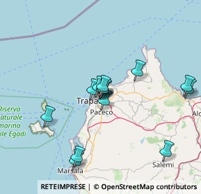 Mappa Via Principe Lampedusa, 91016 Casa Santa TP, Italia (13.79357)