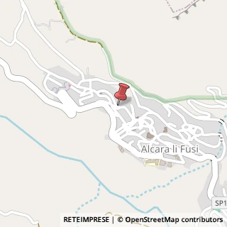 Mappa Via Provinciale,  55, 98070 Alcara Li Fusi, Messina (Sicilia)