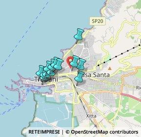 Mappa Via del Mandorlo, 91100 Trapani TP, Italia (1.37615)