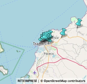 Mappa Via del Mandorlo, 91100 Trapani TP, Italia (2.90273)