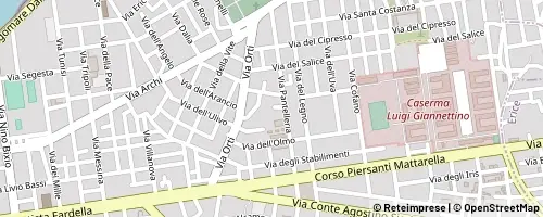 Mappa Trapani