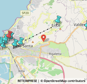 Mappa 91016 Erice TP, Italia (3.52273)