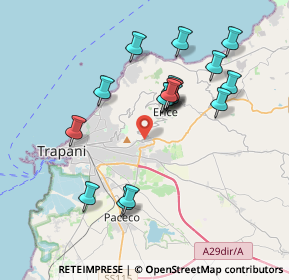 Mappa 91016 Erice TP, Italia (3.99412)