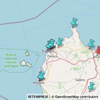 Mappa Via Pantelleria, 91100 Trapani TP, Italia (18.07)