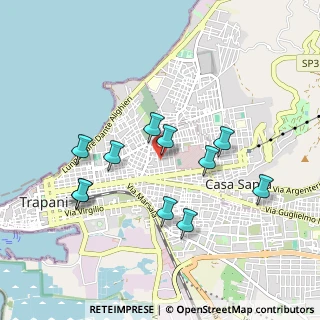 Mappa Via Pantelleria, 91100 Trapani TP, Italia (0.98545)