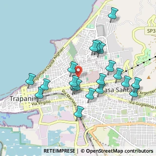 Mappa Via Pantelleria, 91100 Trapani TP, Italia (1.072)