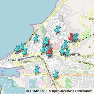 Mappa Via Pantelleria, 91100 Trapani TP, Italia (0.9875)