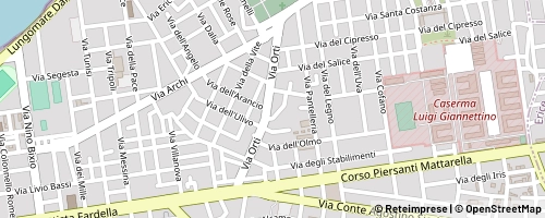 Mappa Trapani