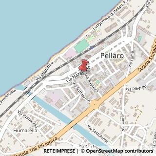 Mappa Via Nazionale Occhio di Pellaro, 369-373, 89134 Reggio di Calabria, Reggio di Calabria (Calabria)