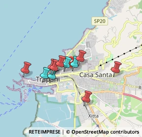 Mappa Via dell' Ulivo, 91100 Trapani TP, Italia (1.46909)