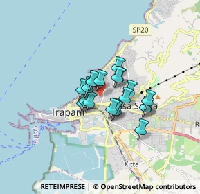 Mappa Via dell' Ulivo, 91100 Trapani TP, Italia (1.1435)