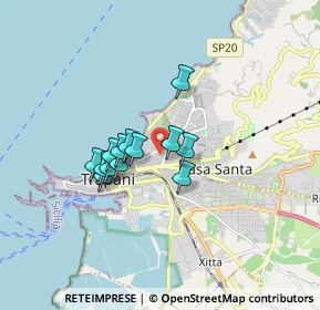 Mappa Via dell' Ulivo, 91100 Trapani TP, Italia (1.33462)
