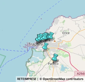 Mappa Via dell' Ulivo, 91100 Trapani TP, Italia (1.6975)